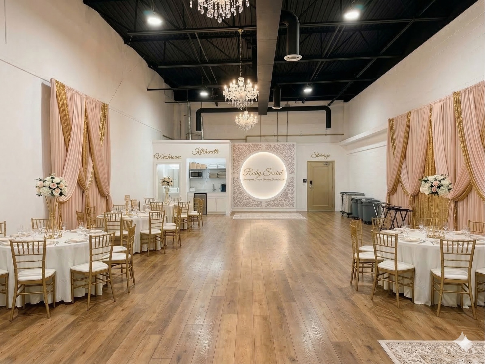 Laurel design preset — botanical, sage green, romantic